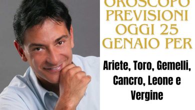 Photo of Oroscopo Paolo Fox: Previsioni oggi 25 Gennaio per: Ariete, Toro, Gemelli, Cancro, Leone e Vergine