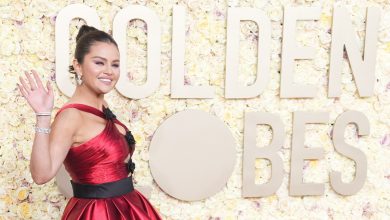 Photo of Golden Globe 2024: i migliori look del red carpet, da Margot Robbie con l’abito di Barbie a Selena Gomez in Armani | FOTO